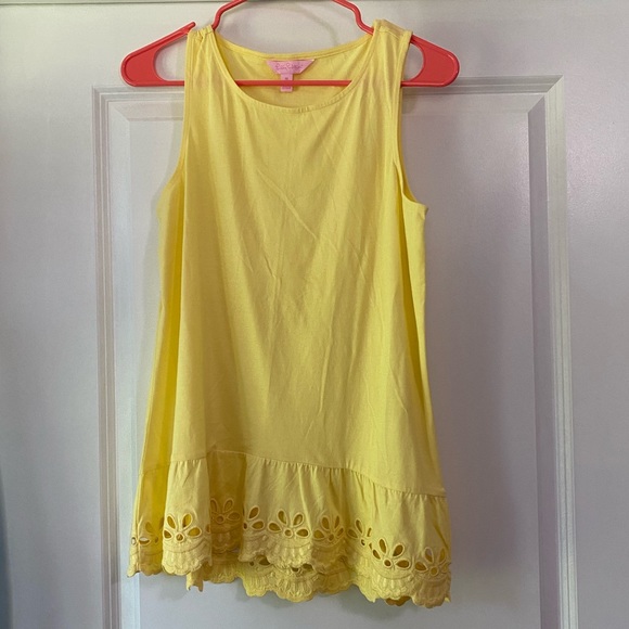 Lilly Pulitzer Tops - Yellow top